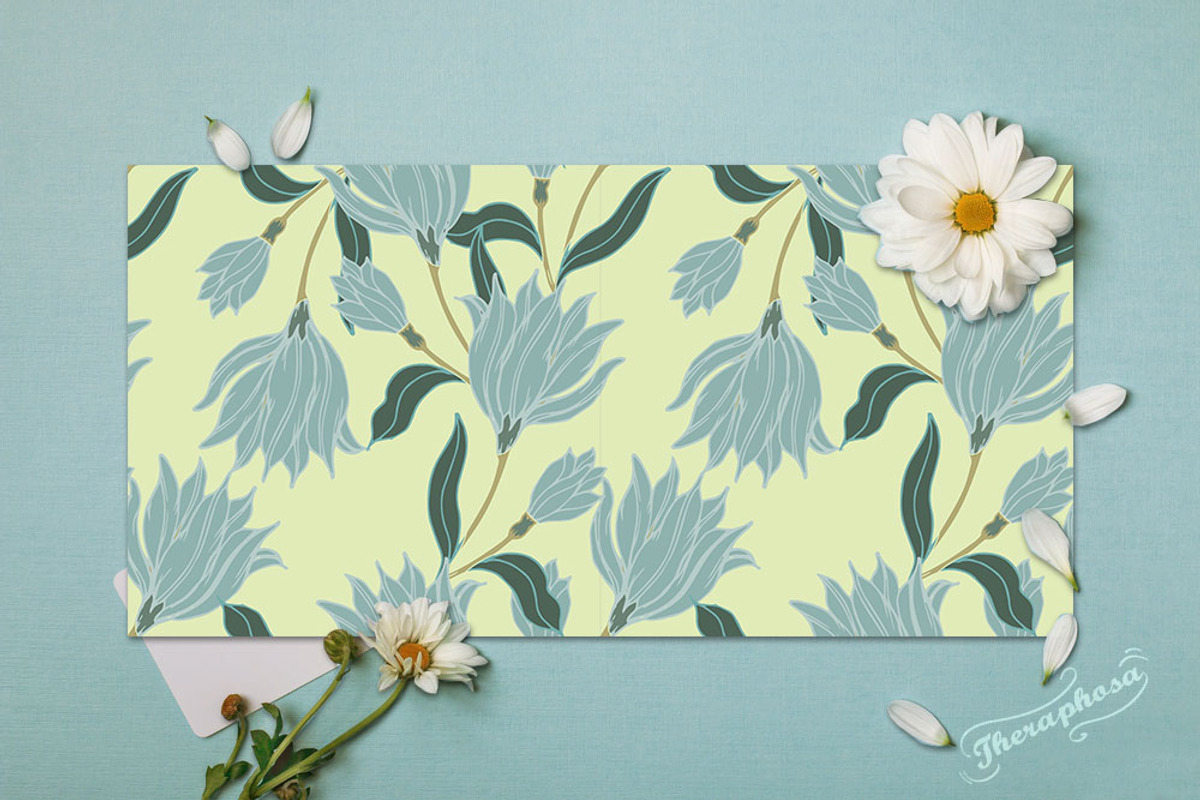 20JPG/EPS Tropical floral pattern, a Pattern Graphic by Theraphosath (Photo 13 of 34)