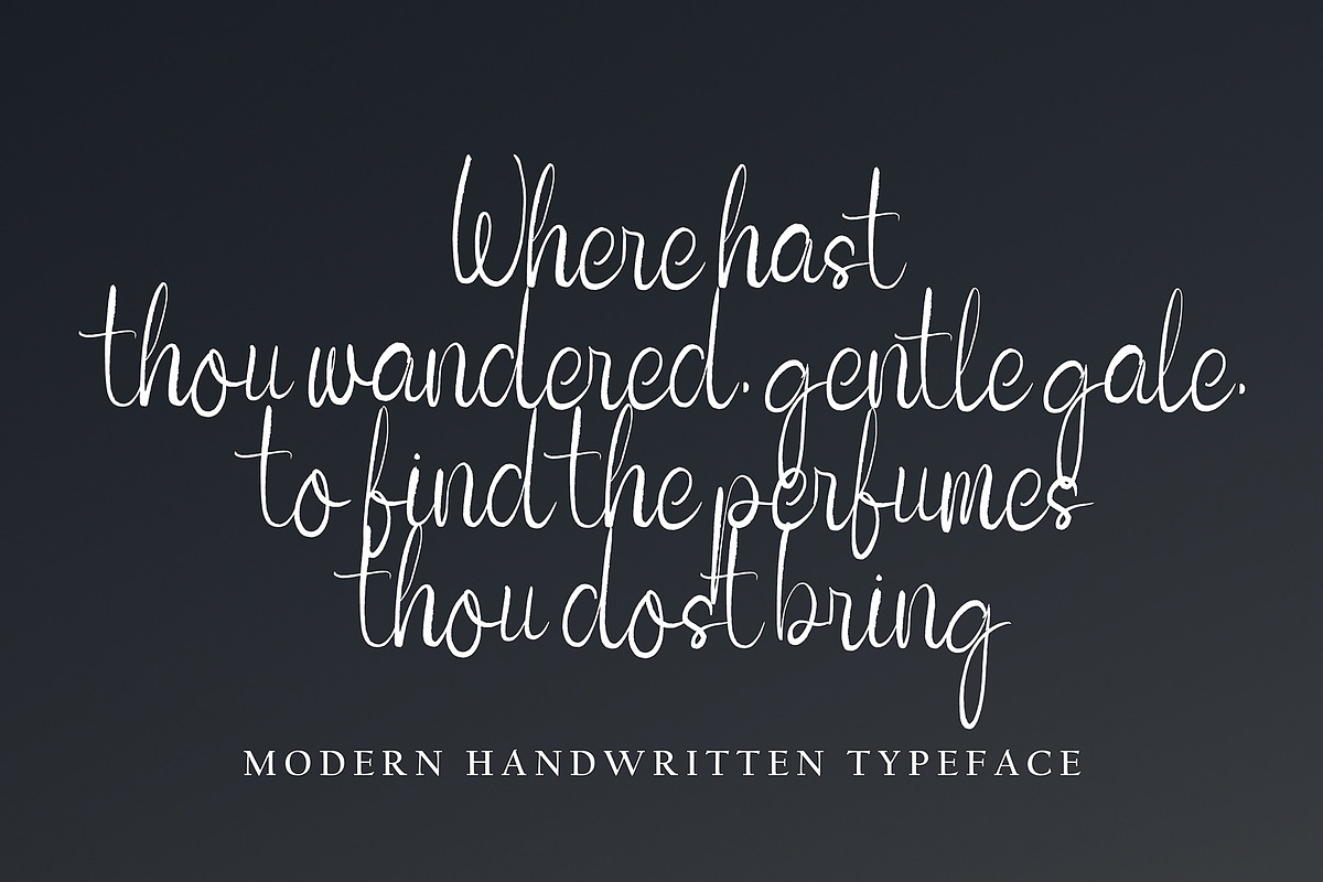 Famstera Bikaila, a Handwritten Font by HaKi Studio (Photo 4 of 5)