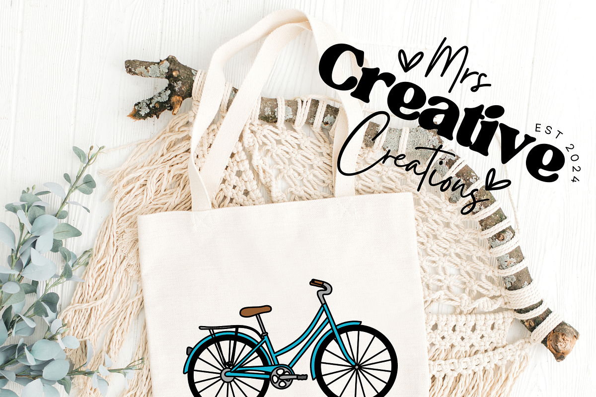Bicycle Bundle Clipart, a Graphic by Mrs. Creative Creations (Photo 2 of 6)