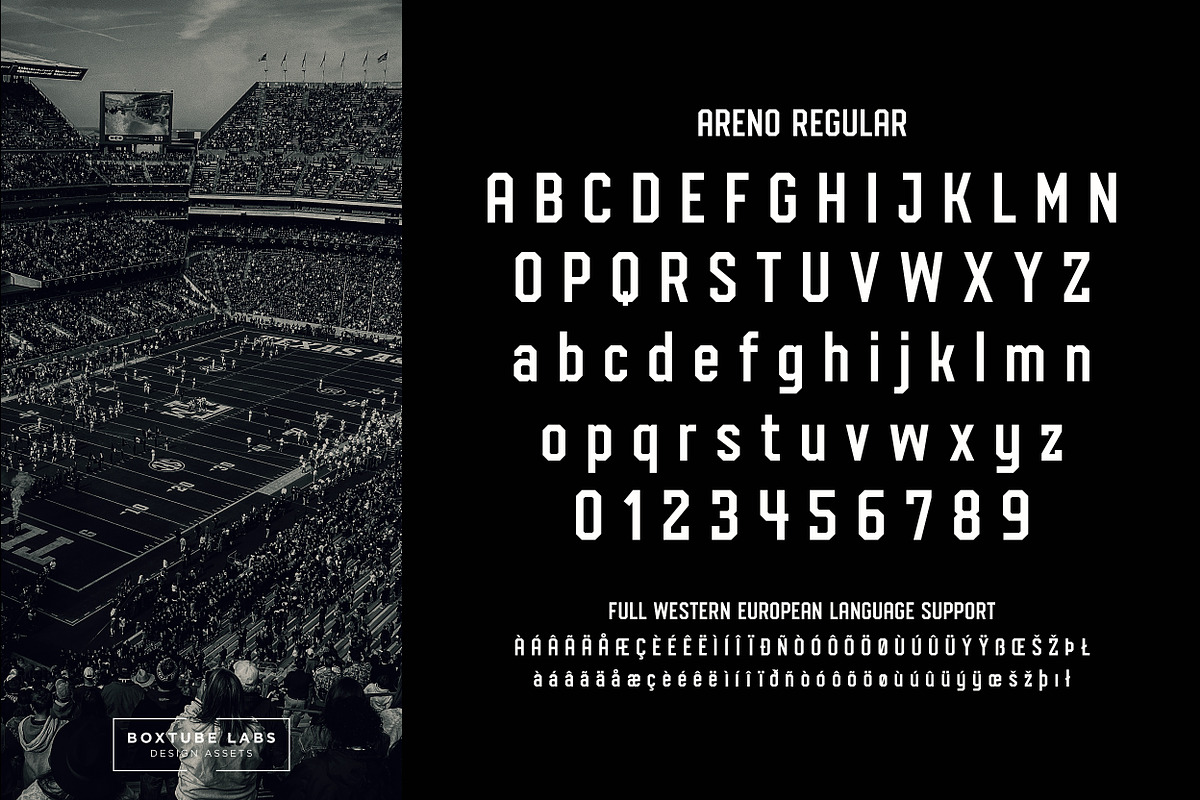 Areno - Display Font preview 2