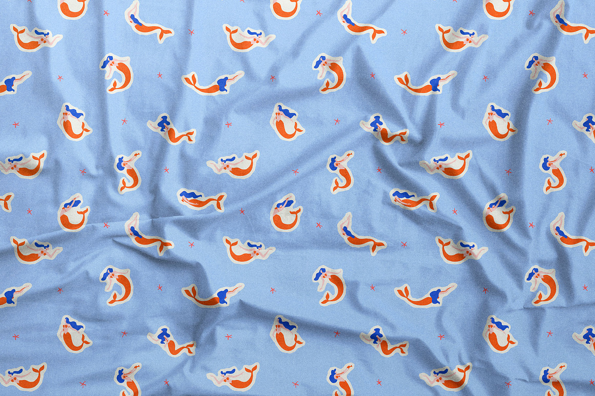 Sea Story: Graphics & Patterns, a Pattern Graphic by Dedraw Studio (Photo 13 of 15)