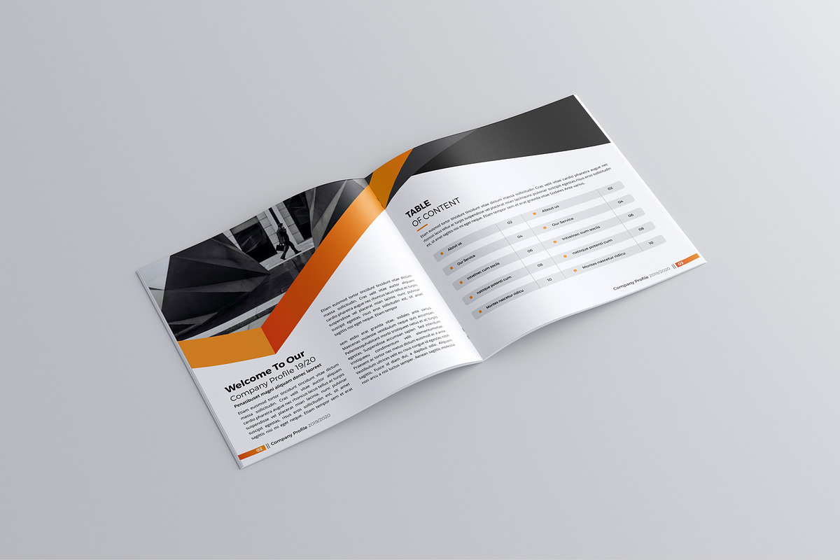 Square Brochure Design 01, a Brochure Template by JanySultana (Photo 13 of 14)