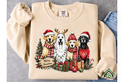 Christmas Dogs PNG – Holiday PNG, a Seasonal Illustration by Craft Nest (Thumbnail 5 of 6)