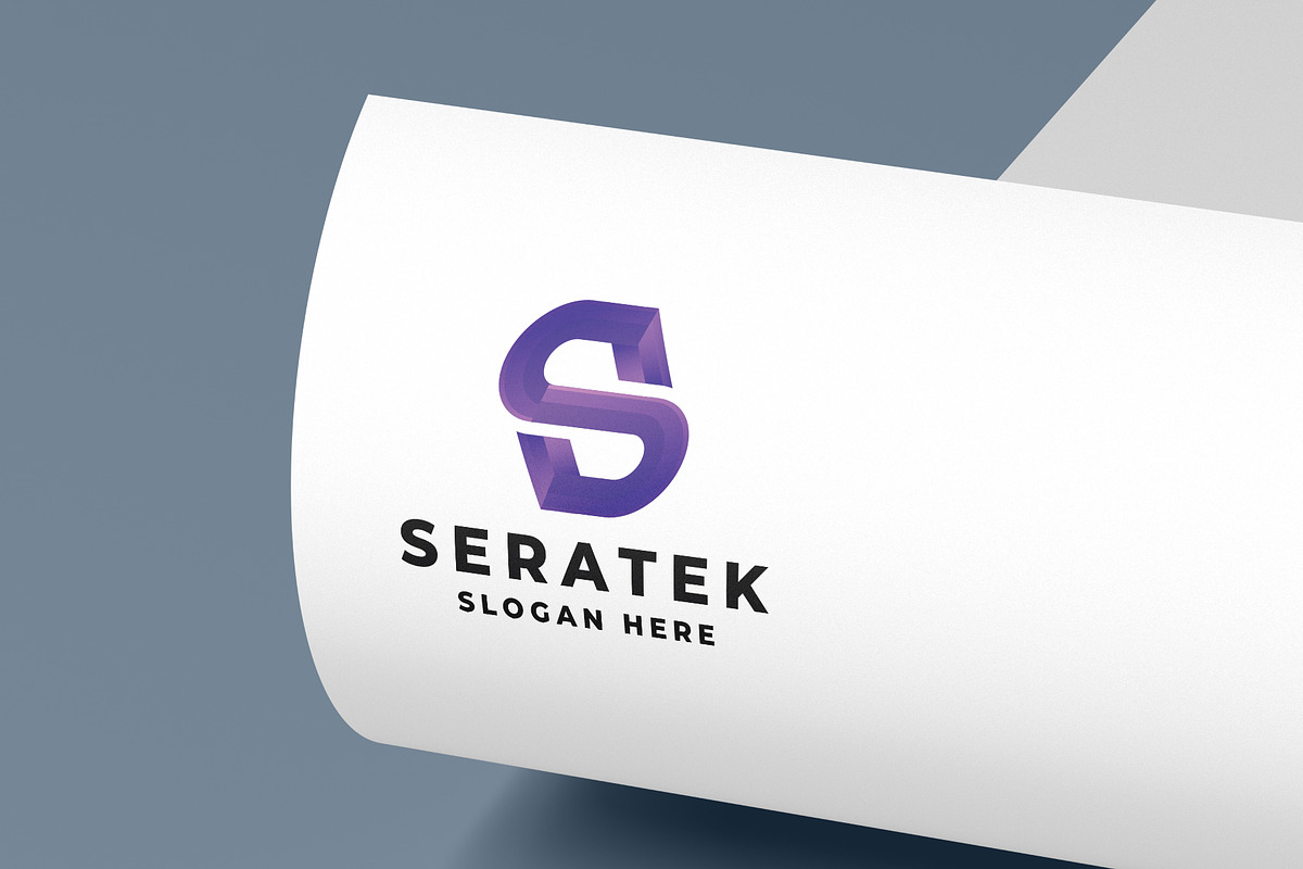 3D Geometric Letter S Logo, a Branding & Logo Template by Design_Planet (Photo 3 of 3)