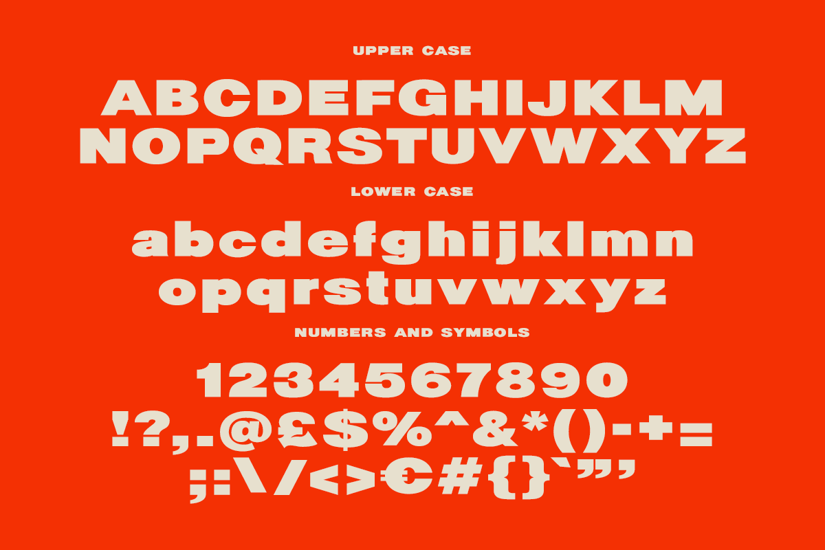 Girthy Ultra Sans, a Sans Serif Font by Tom Gordon Design (Photo 2 of 6)
