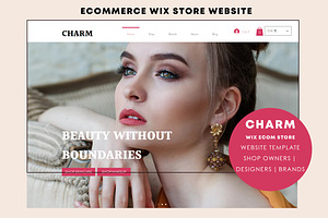 Ecommerce Wix Studio Template Charm, a Wix Template by Design Unique