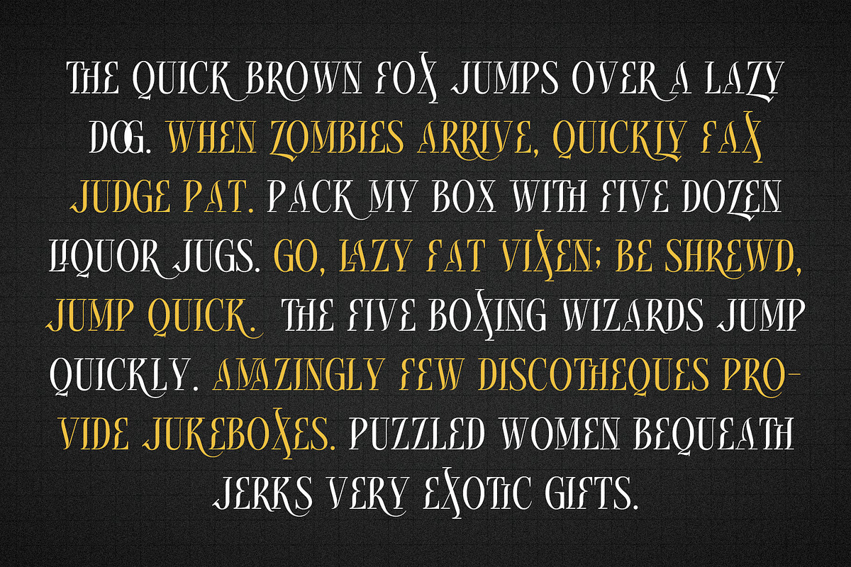 Roxante - Modern Serif Font, a Serif Font by Almeera Std (Photo 4 of 6)