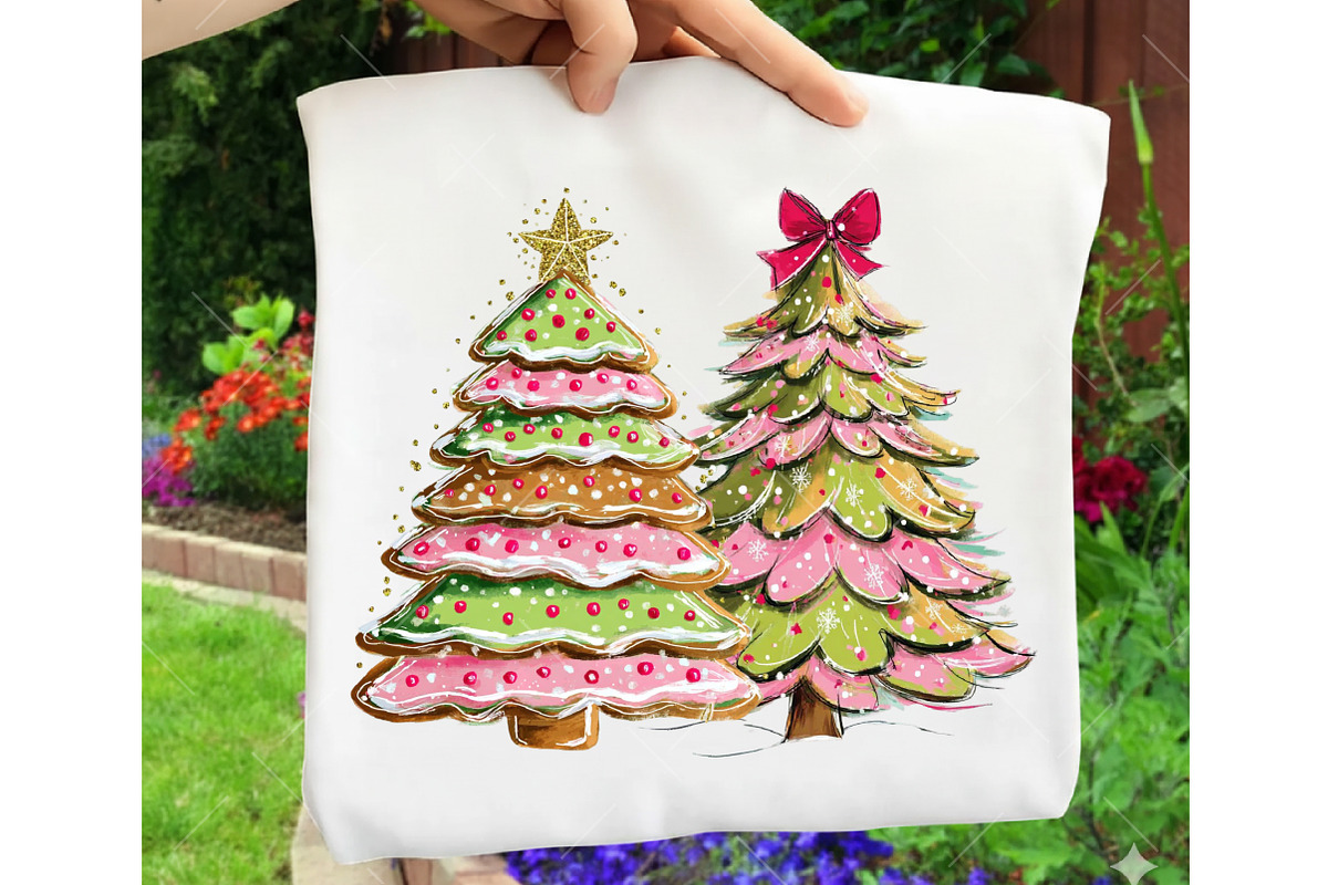 Christmas Tree Clipart, an Illustration by OK Design (Photo 5 of 6)