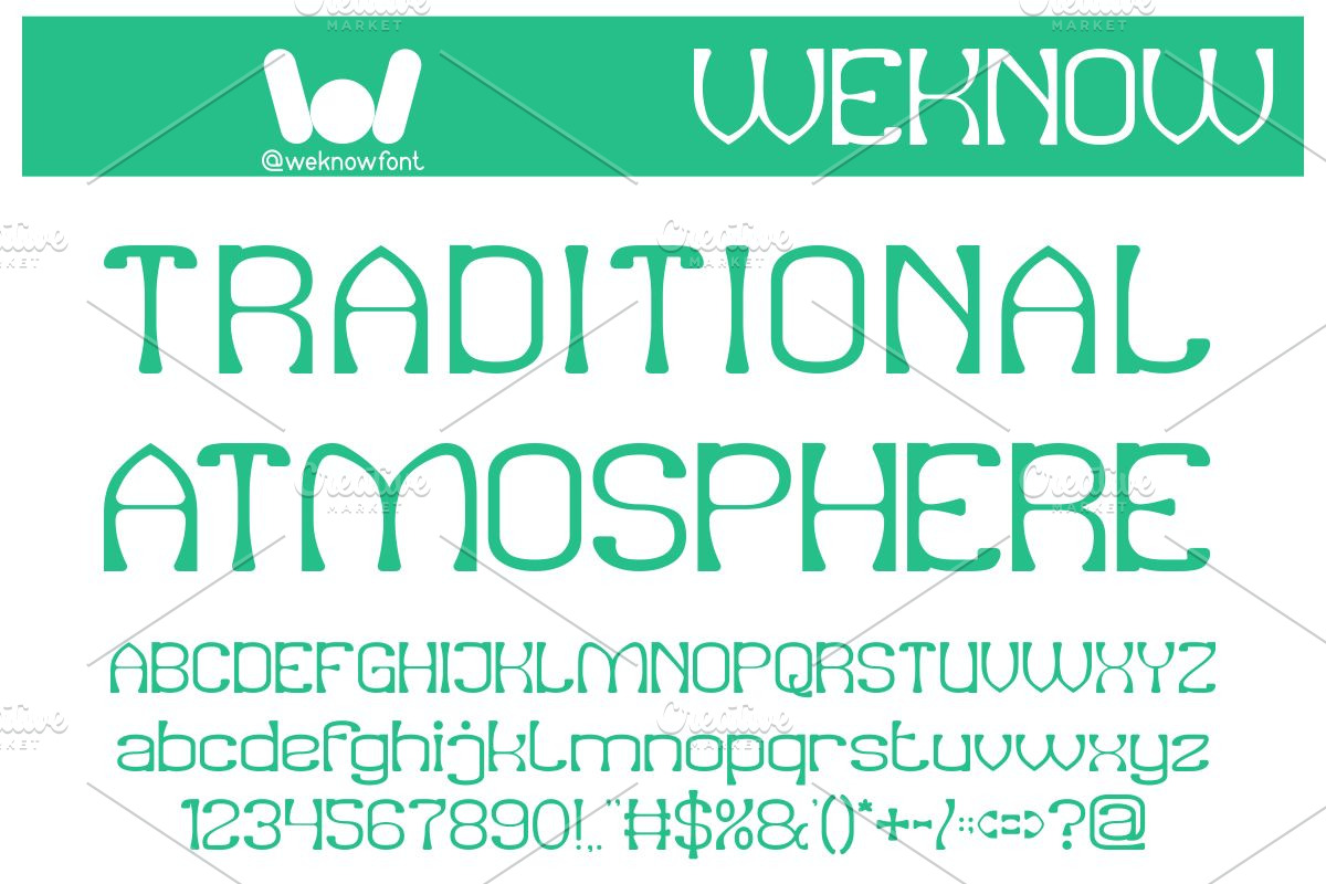 Village Serenity font, a Slab Serif Font by weknow (Photo 2 of 8)