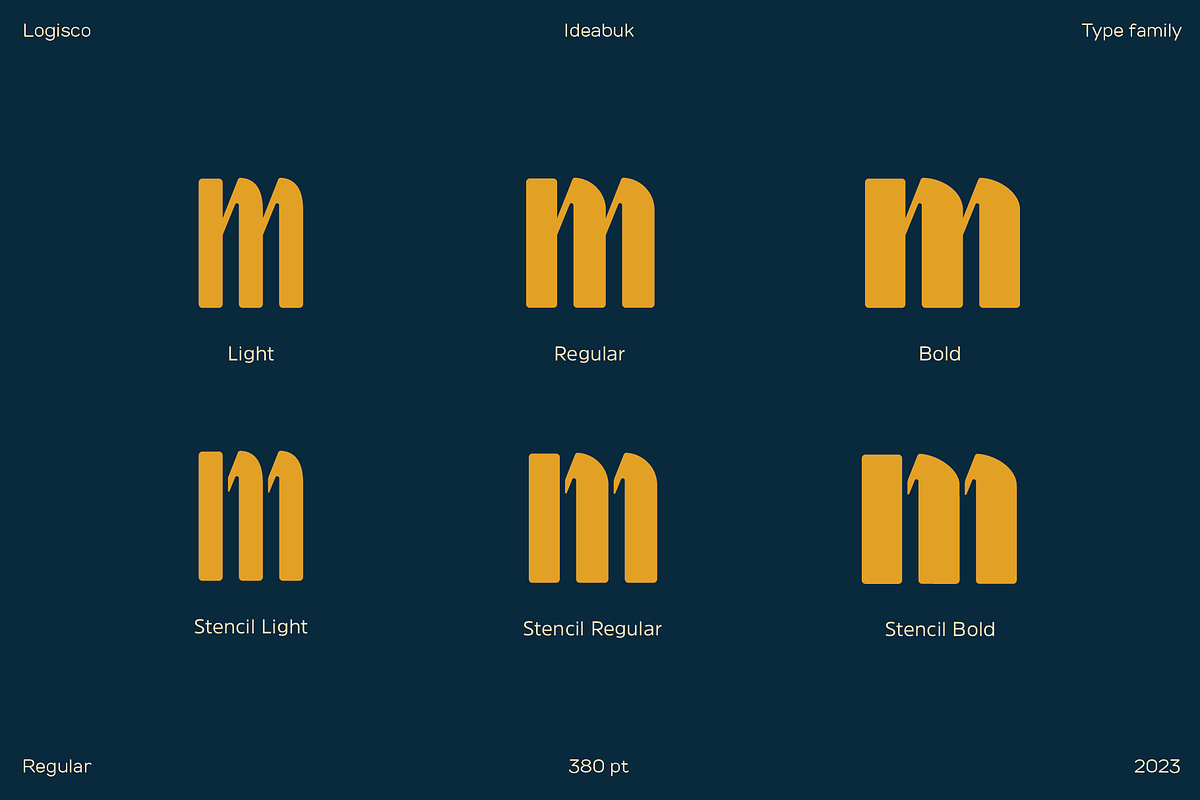 Logisco Full Font Family, a Sans Serif Font by Ideabuk (Photo 5 of 12)