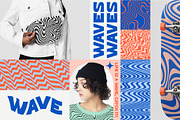 Distorted Lines Patterns, a Pattern Graphic by Briddy (Thumbnail 2 of 8)