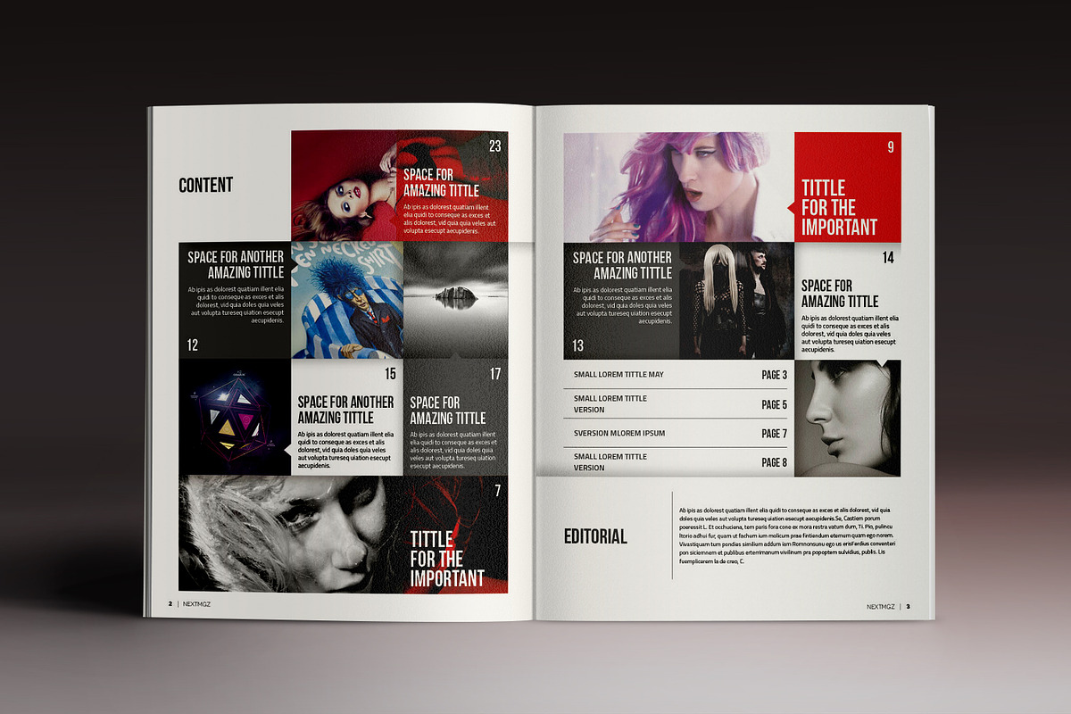 Des7gn Mgz, a Magazine Template by Luuqas Design (Photo 2 of 20)