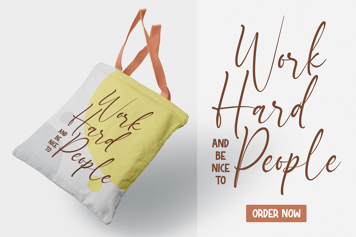 Bouncyland - Stylish Modern Font, a Script Font by Almarkhatype (Photo 5 of 10)