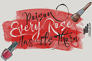 Makeup Type Family / 4 fonts, a Script Font by Andinistas Fonts (Thumbnail 4 of 11)