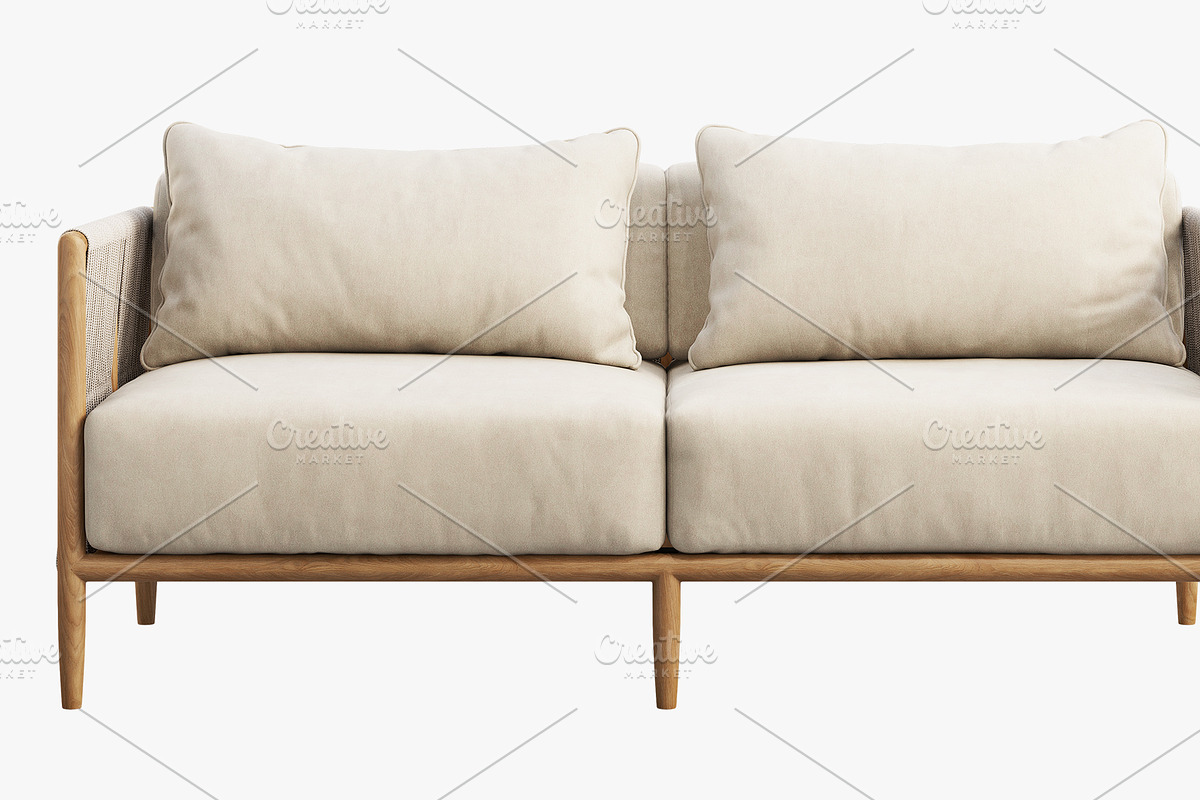 Brown Jordan Maldives Loveseat Sofa, a Furniture 3D Model by 3dmitruk (Photo 5 of 11)