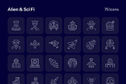 1700 Technology and Futuristic Icon, an Outline Icon by Prosymbols (Thumbnail 24 of 30)