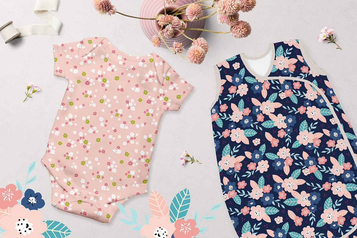 Sweet meadow patterns, a Pattern Graphic by Cozy pattern shop (Photo 7 of 8)