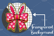 Easter Bunny Bow PNG, an Illustration by Canvas Craft (Thumbnail 2 of 6)