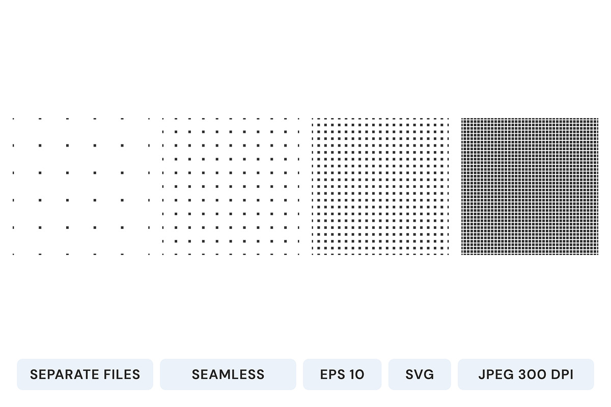 Dotted pattern sheet collection, an Illustration by SappiStudio (Photo 3 of 3)