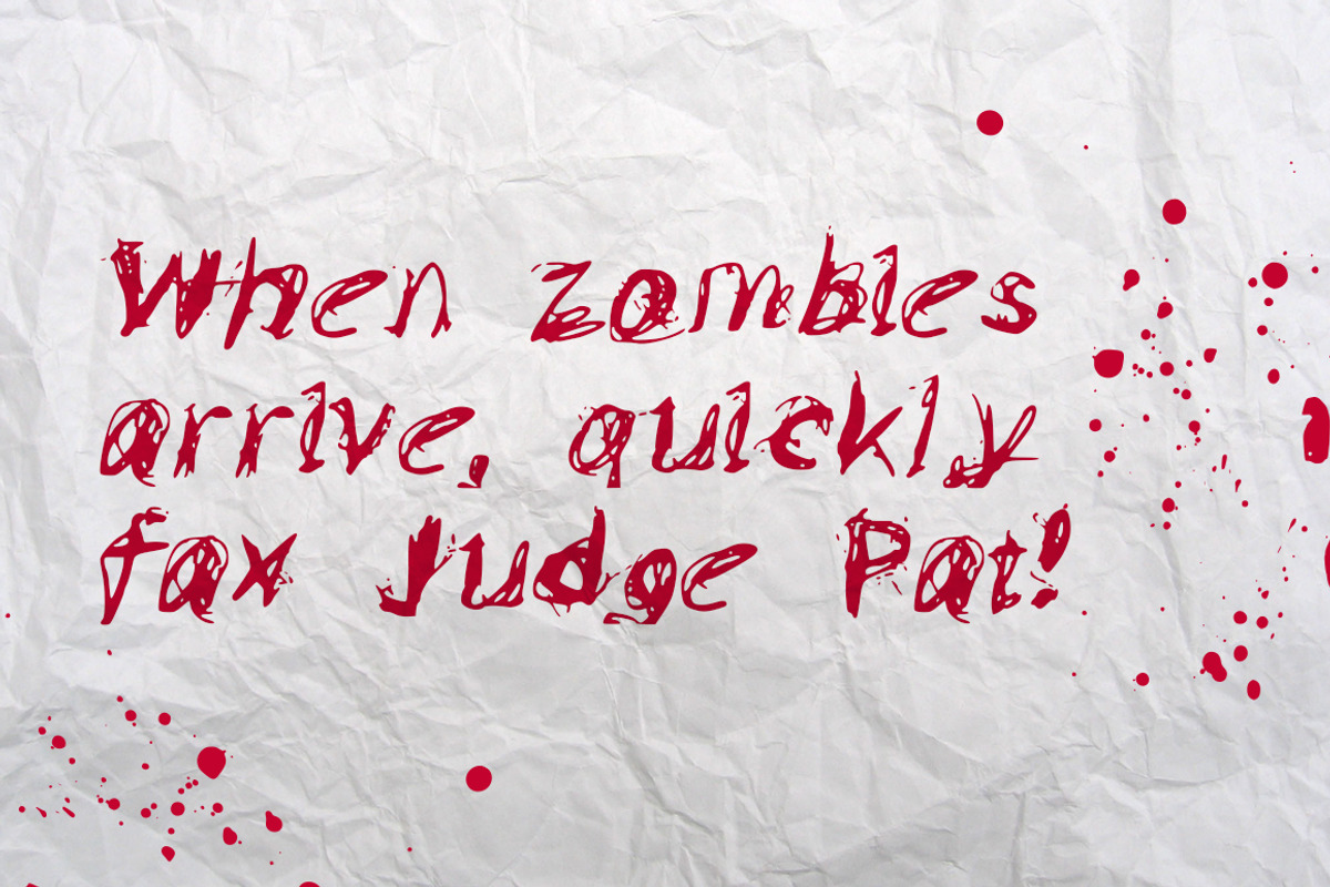 Scribly - a perfectly messy font preview 3