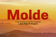 Molde, a Sans Serif Font by Letritas (Thumbnail 1 of 11)