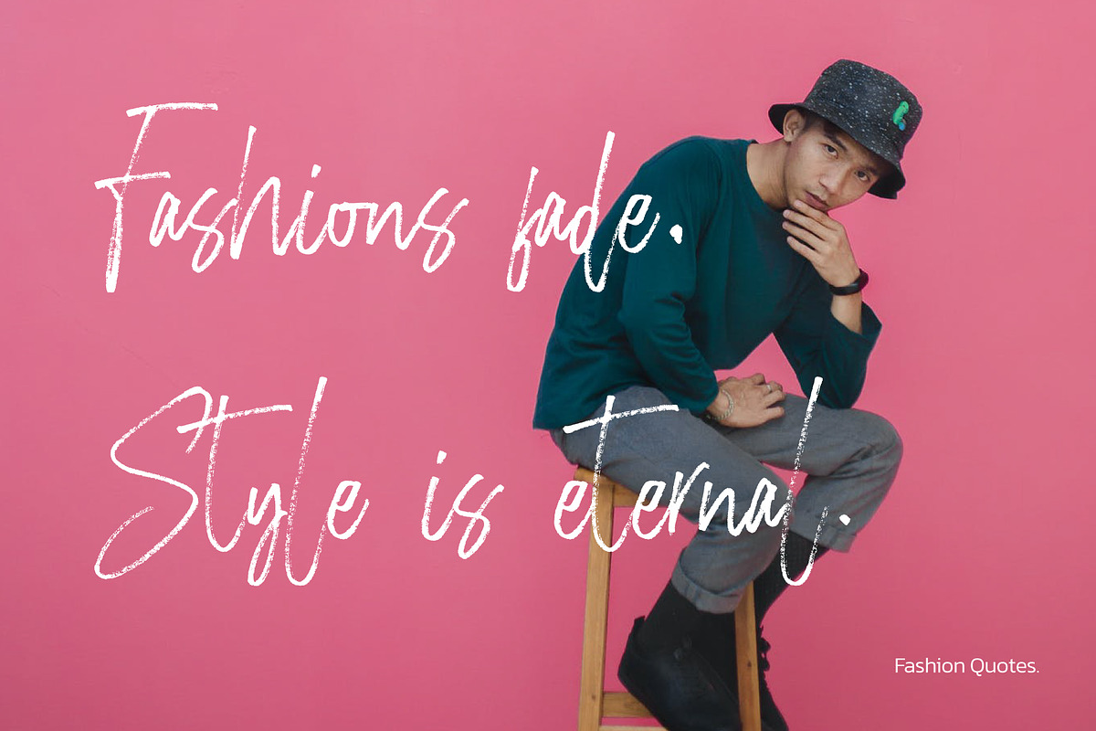 Mastilove Brush Handwritten Font, a Script Font by Rocket Template (Photo 8 of 9)
