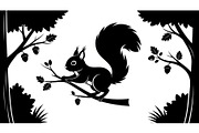 Black Squirrel Vector Icon Bundle, an Illustration by jahid234 (Thumbnail 7 of 51)