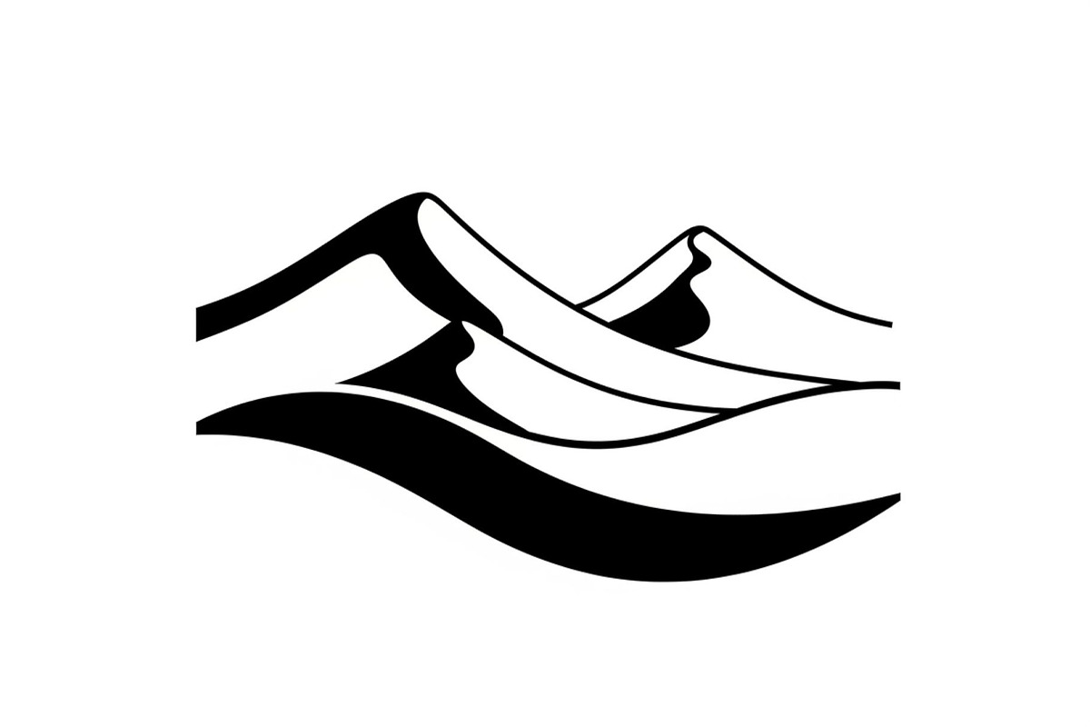 Abstract Mountain Wave SVG Bundle, an Illustration by Gaye Art (Photo 9 of 31)