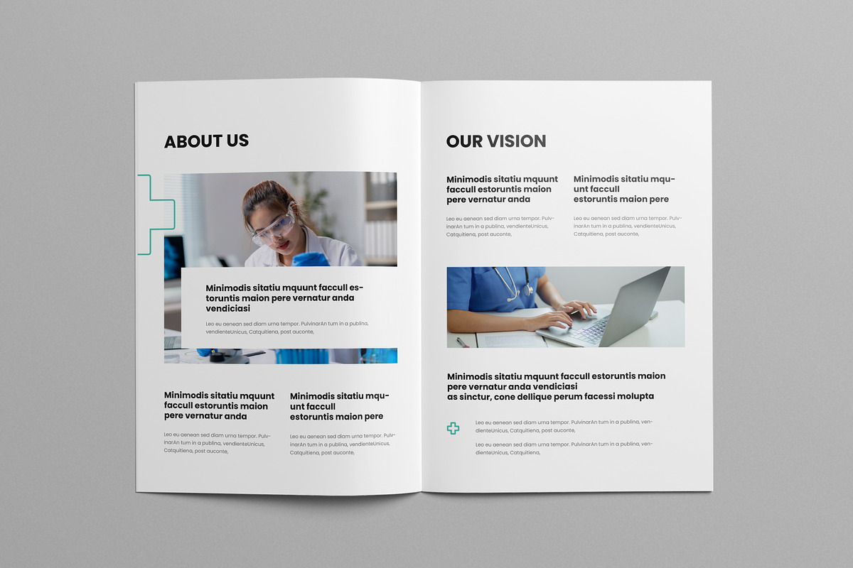 Healthcare Brochure Template, a Brochure Template by Pixelpick (Photo 4 of 9)
