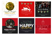 Canva Christmas New Year Instagram, a Social Media Template by illycreative (Thumbnail 4 of 5)