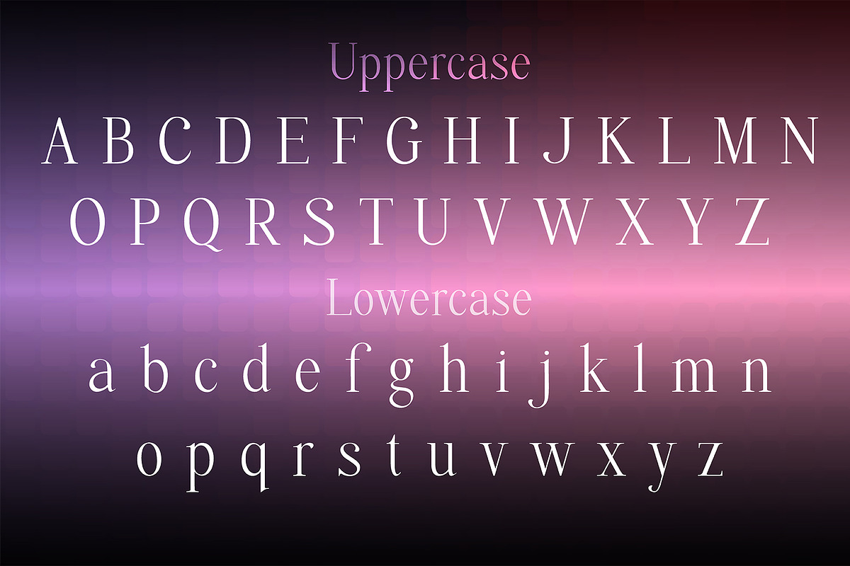 Quffer, serif regular font preview 2