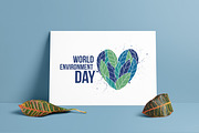 World Environment Day cards, a Decorative Illustration by Good Studio (Thumbnail 3 of 5)