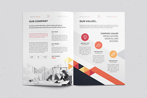 Company Profile InDesign & Ms Word