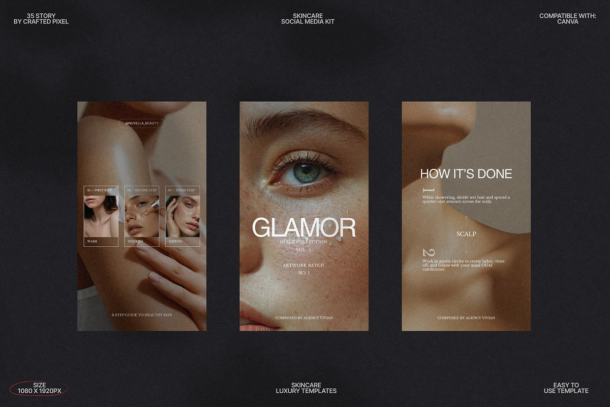 Minimal Story Set for Skincare preview 8