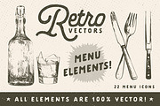 Rustic Menu Elements, an Icon by Chad Alan Steinborn (Thumbnail 2 of 3)