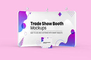 Trade Show Booth Displays Mockup