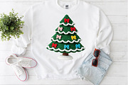 Christmas Tree Bow Crochet Faux Yarn, an Illustration by Craft Nest (Thumbnail 4 of 5)