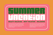 Virtual - Modern Display Font, a Sans Serif Font by Luna Shop (Thumbnail 5 of 5)