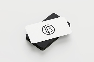 Minimal LB Monogram Logo Design, a Branding & Logo Template by arhabib