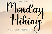 Monday Hiking, a Handwritten Font by InermediaSTUDIO (Thumbnail 1 of 7)