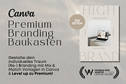 Aesthetic Logo Canva Branding Kit, a Branding & Logo Template by highbrandclub (Thumbnail 2 of 8)