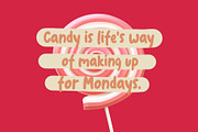 Sweet Candy Display Font, a Handwritten Font by Tera Asset Garage (Thumbnail 2 of 8)