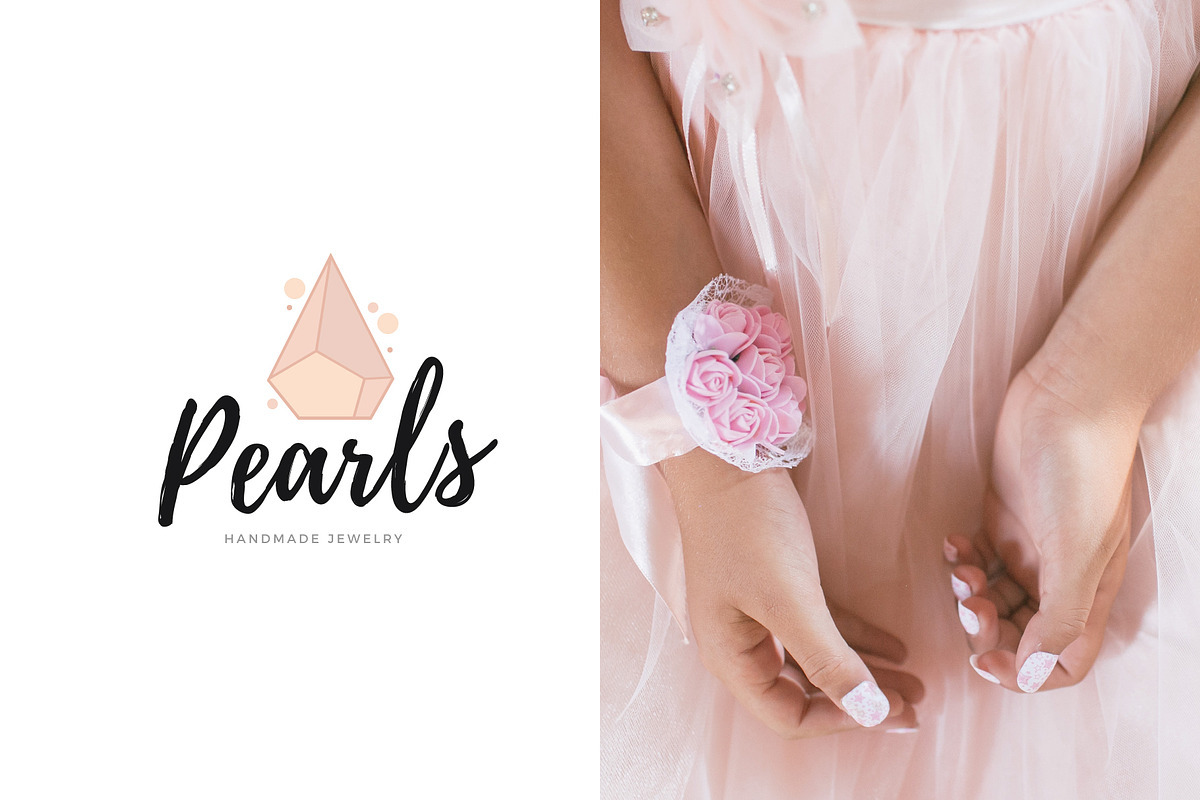 Jewelry Stones Logos and Patterns, a Branding & Logo Template by Design Crafts (Photo 3 of 11)