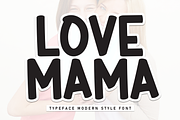 LOVE MAMA | Script Font, a Script Font by Scratchones (Thumbnail 1 of 8)