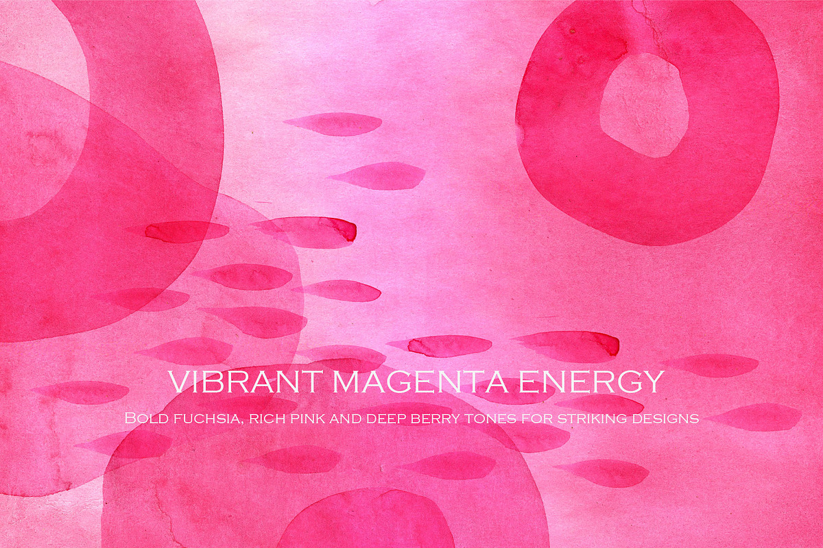Magenta Abstract Watercolor, a Texture Graphic by FineArt (Photo 6 of 12)