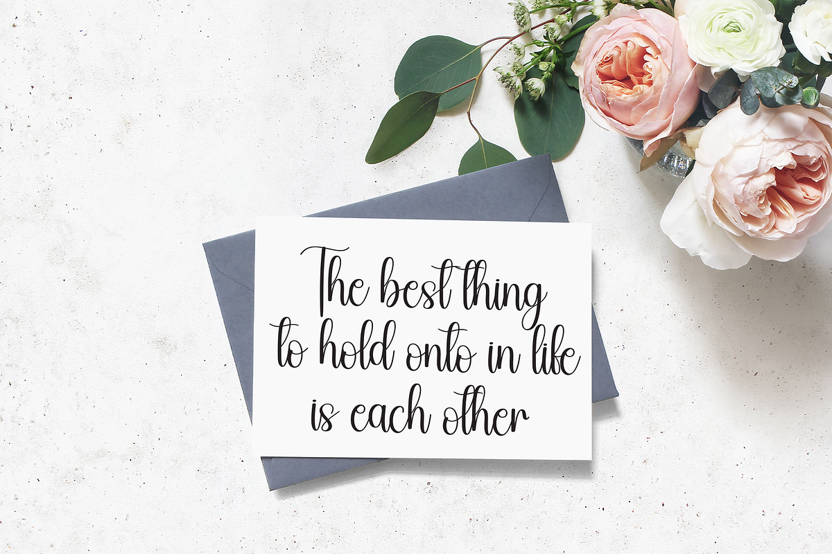 Daddy | Script Font, a Handwritten Font by Scratchones (Photo 2 of 9)