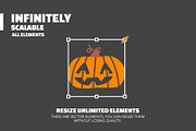 Hello Halloween, an Object Graphic by monkik (Thumbnail 3 of 4)