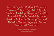 AV Galveria - Display Serif Font, a Serif Font by Uncarving (Thumbnail 16 of 20)