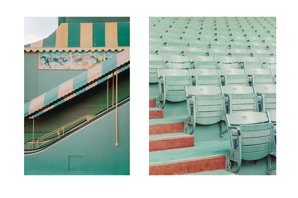 Retro Mint Seats Stock Bundle, an Architecture Photo by Munopia (Photo 3 of 5)