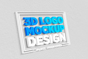 3D Logo Mockup Bundle Pack, a Mockup by GraphicBerg (Thumbnail 34 of 40)